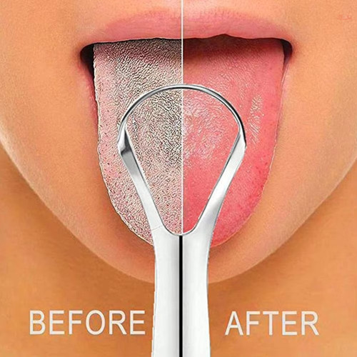 Stainless steel tongue - stainless, scraper