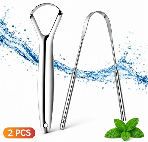 Pack stainless steel tongue - 2,