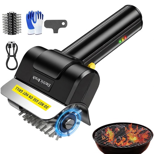 Electric grill brush high - brush,