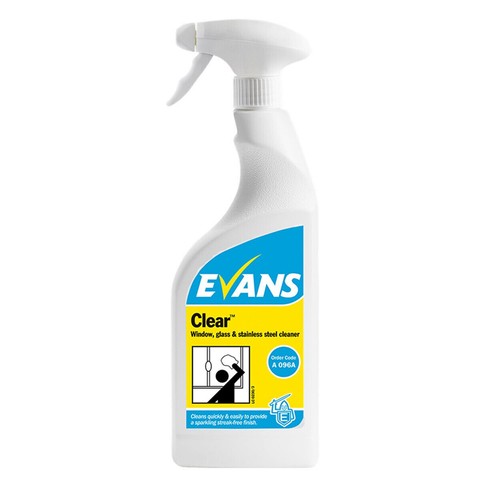 Evans clear window glass - clear, &