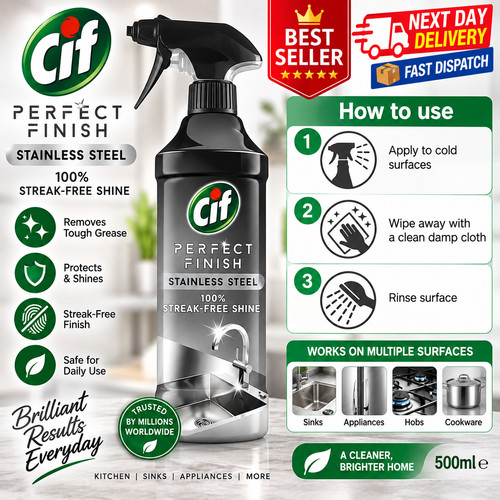Cif perfect finish stainless - cif,