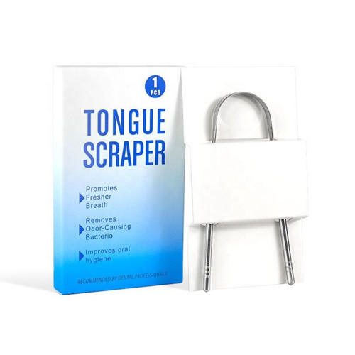Tongue scraper stainless - tongue, steel