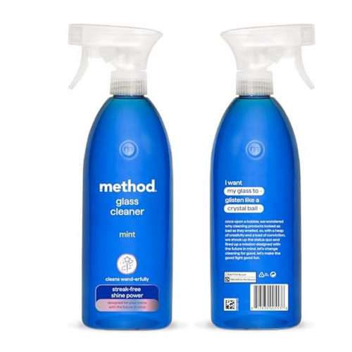 Method glass cleaner spray - cleaner,