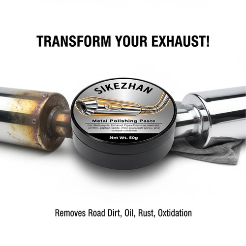 Auto exhaust pipe polish - pipe,